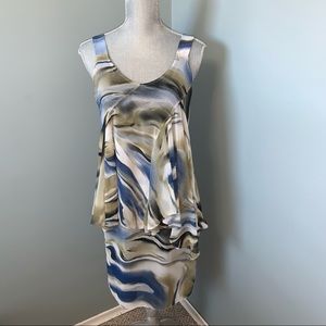 BALI cocktail summer Dress sleeveless flowy wedding guest size 8 resort wear